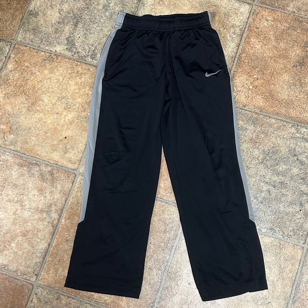 Nike Kids Black and Gray Casual Pants